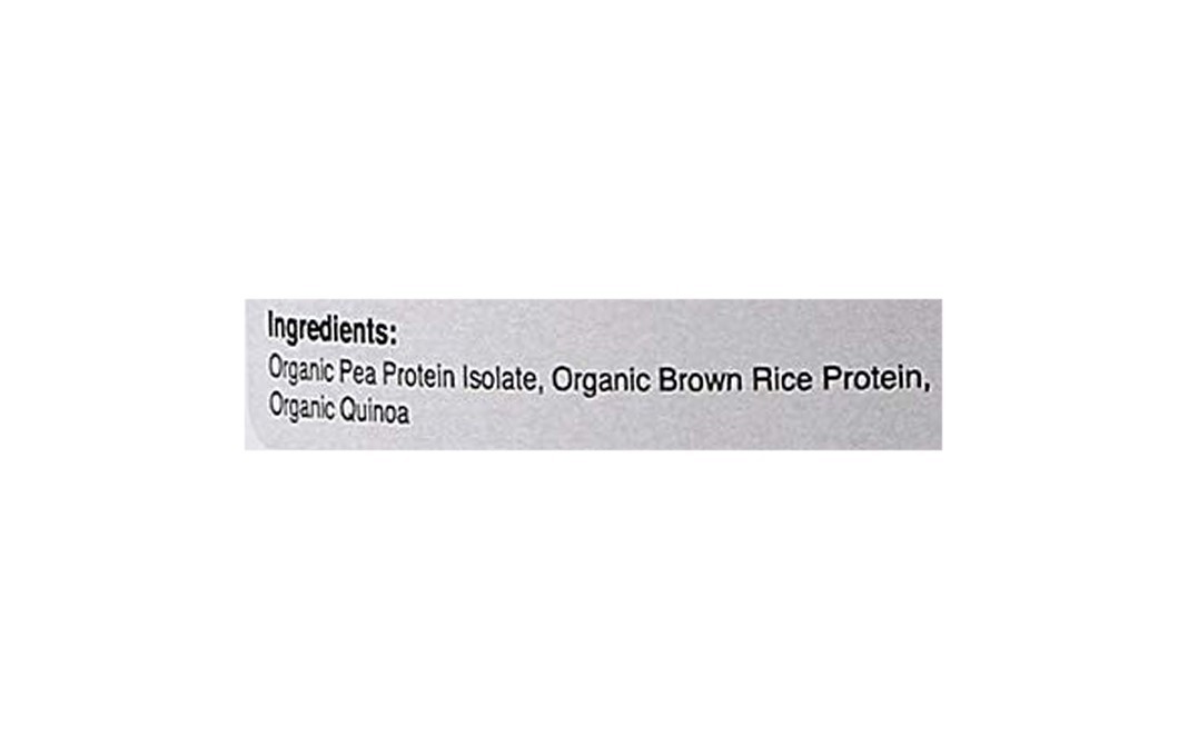 Oziva Organic Plant Protein    Plastic Jar  500 grams